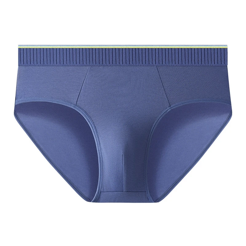 

Трусы ALLTOOALL мужские из смешанного хлопка, пикантное модное дышащее нижнее белье, Однотонные трусы Lingiere