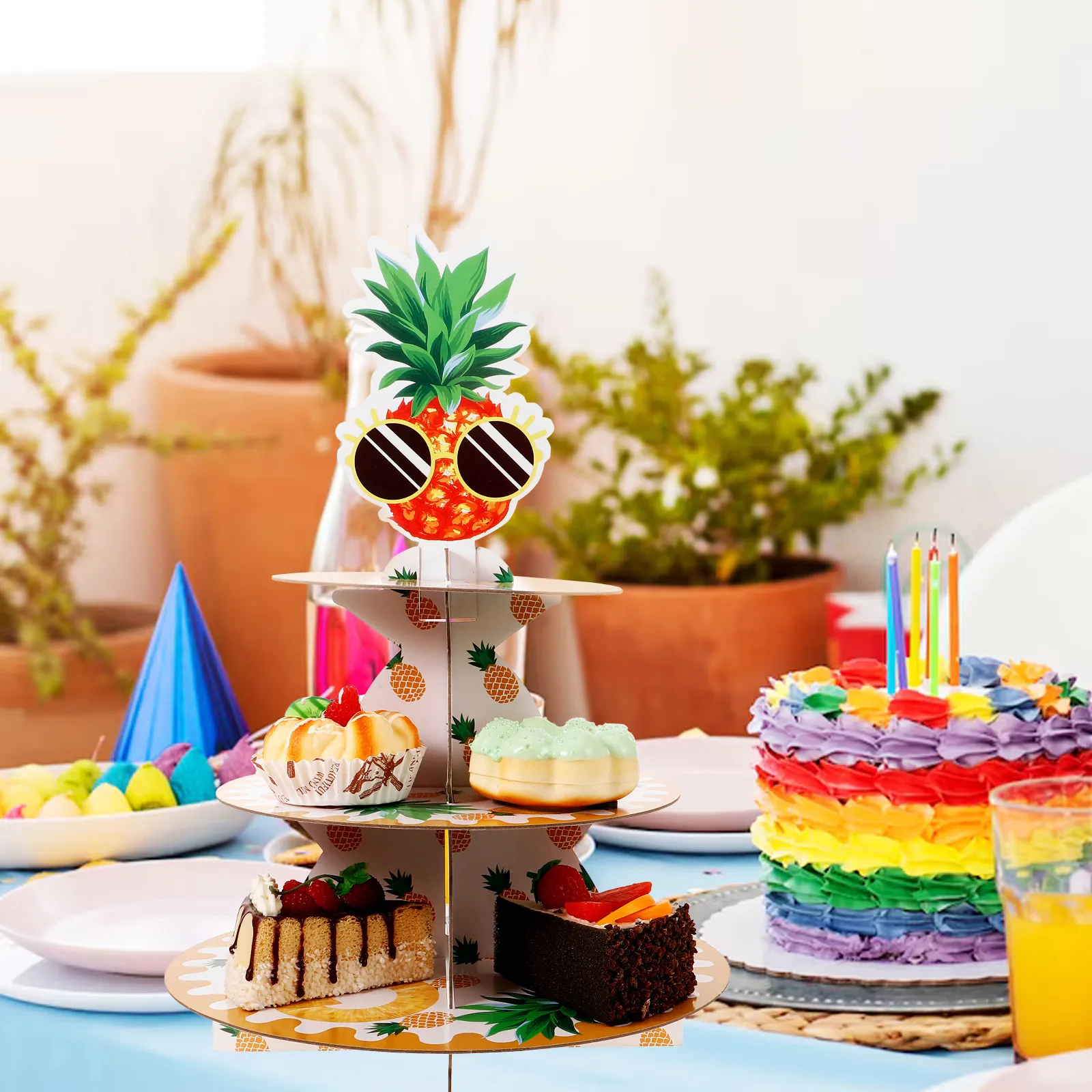 Soporte de 3 niveles para cupc - Cupcake Stand Tier reseña y precio
