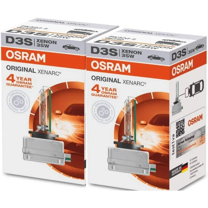 

Osram 66340HBI Xenarc 35W D3S PK32D-5 4600K HID ксеноновая лампочка (2 шт.)