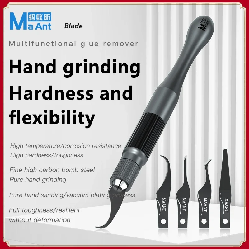 

MaAnt Multifunctional Glue Removal Blade Kit Hand Grinding Hardness Flexibility For Motherboard CPU IC Edge Disassemble Tools