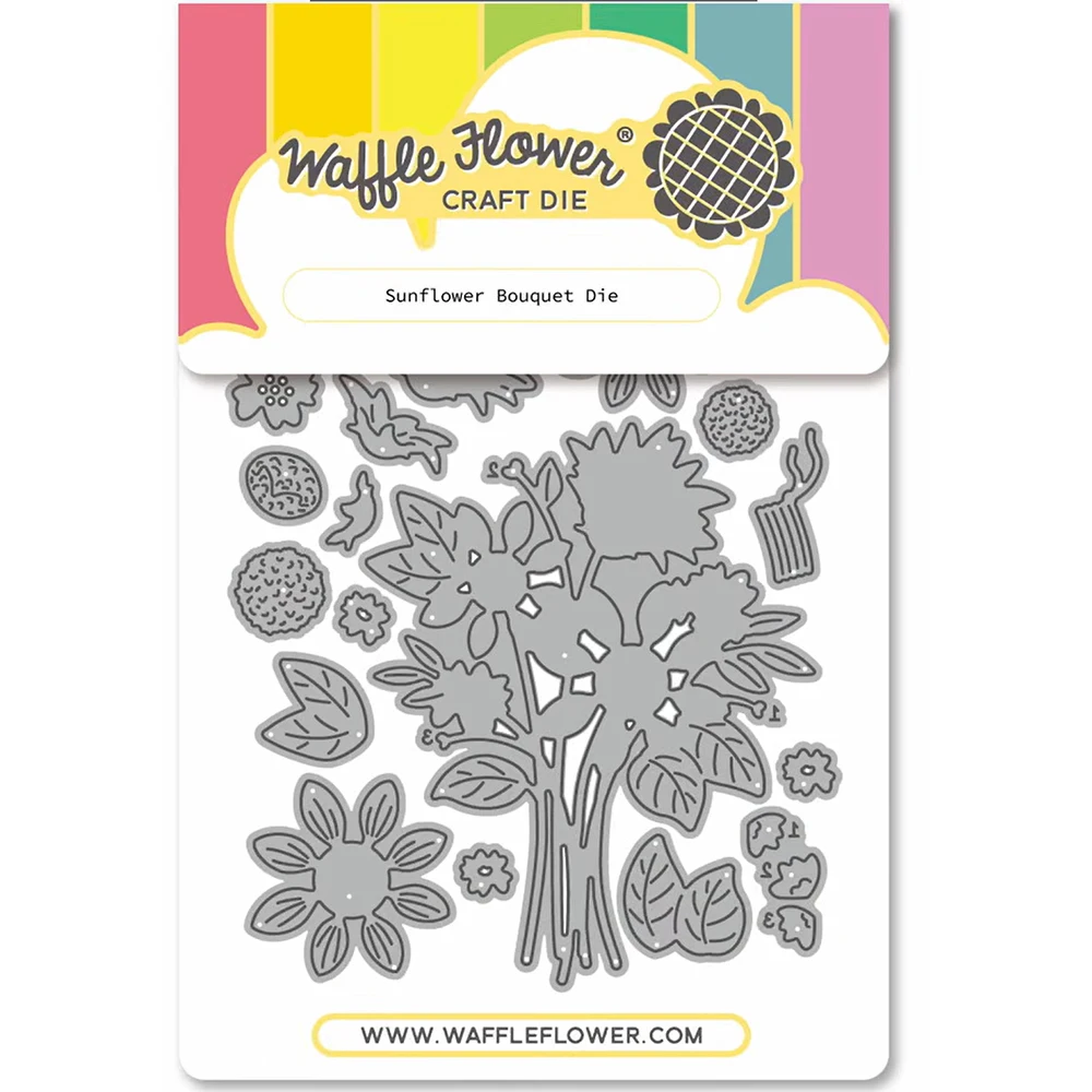 September 2026 New Waffle Flowers Happy Haunting Cat Metal Cutting Dies Stamp Stencil for Halloween DIY Scrapbook Cards Handmade view 5
