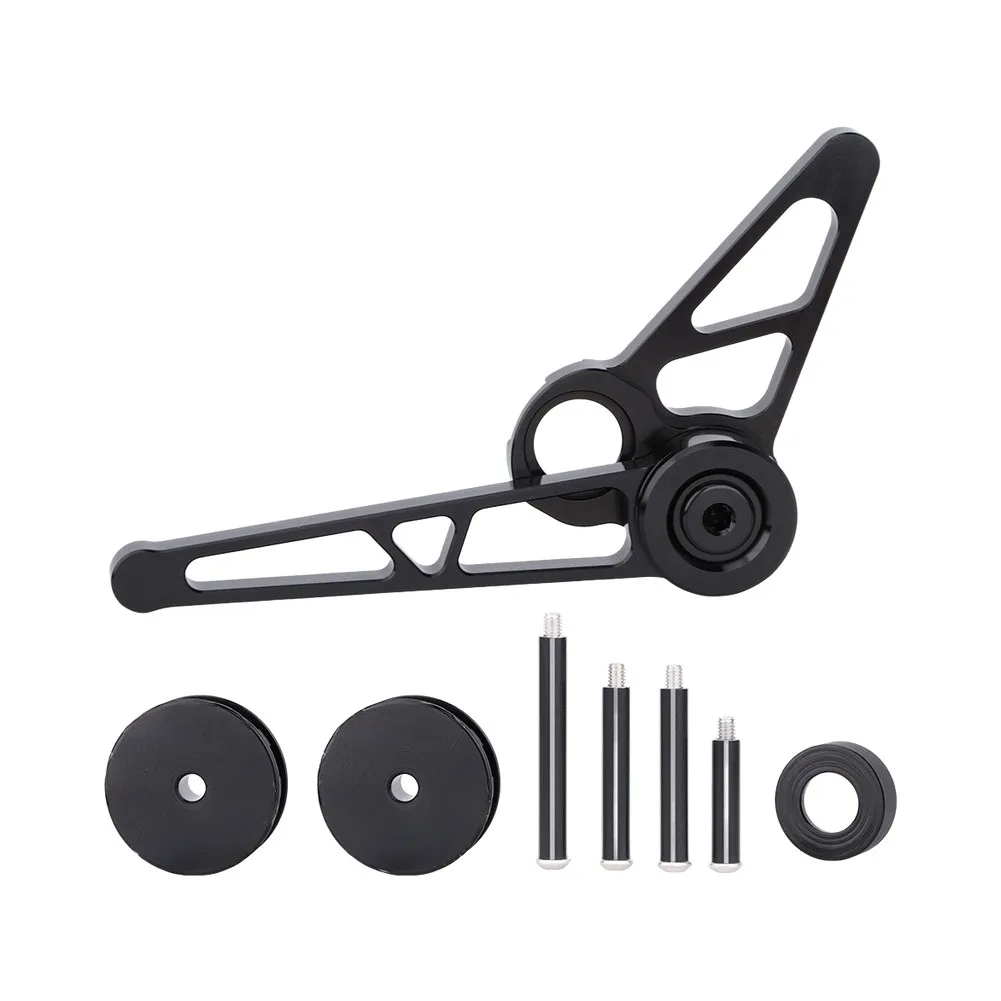 Chain Tensioner for Brompton Folding Bicycles with Dual Adjustable for Guide Wheels Sized for 1-Speed and 6-Speed Internal Gear