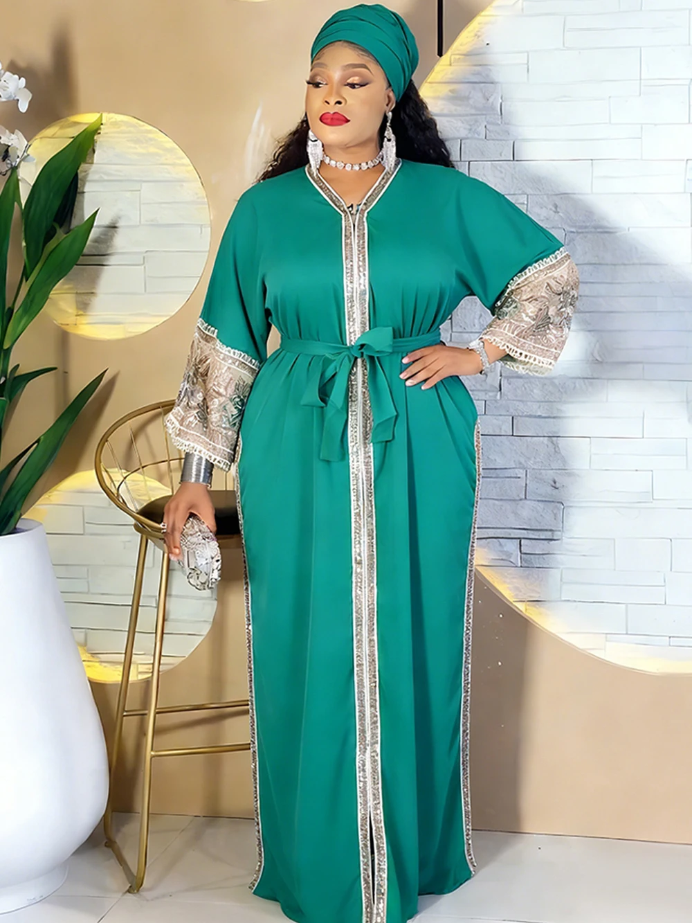 

Африканское женское платье с длинным рукавом больших размеров, бубу, турецкая и африканская одежда, дубайские мусульманские хиджабы, абайи, роскошные кафтаны, праздничные платья