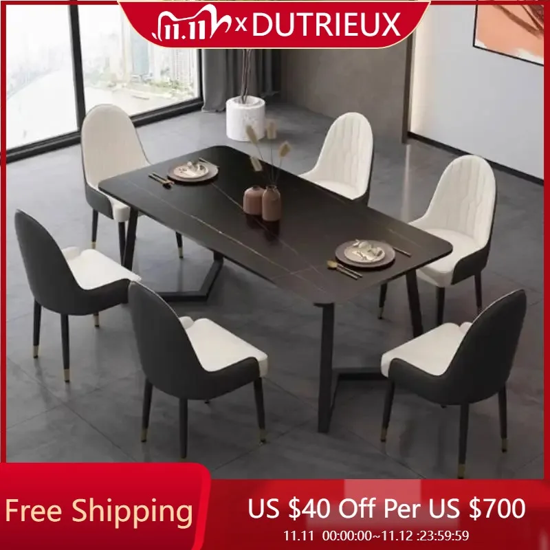 

Vintage Study Dining Tables Square Italian Event Salon Restaurant Dining Tables Kitchen Modern Mesas De Jantar Trendy Furniture