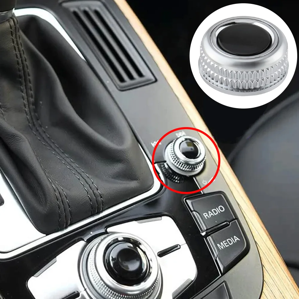 

For Audi A4 A4L A5 S5 Q5 RS5 S4 RS4 Multi Media Volume Adjustment Knob Control Panel Button Switch 8T0919070B