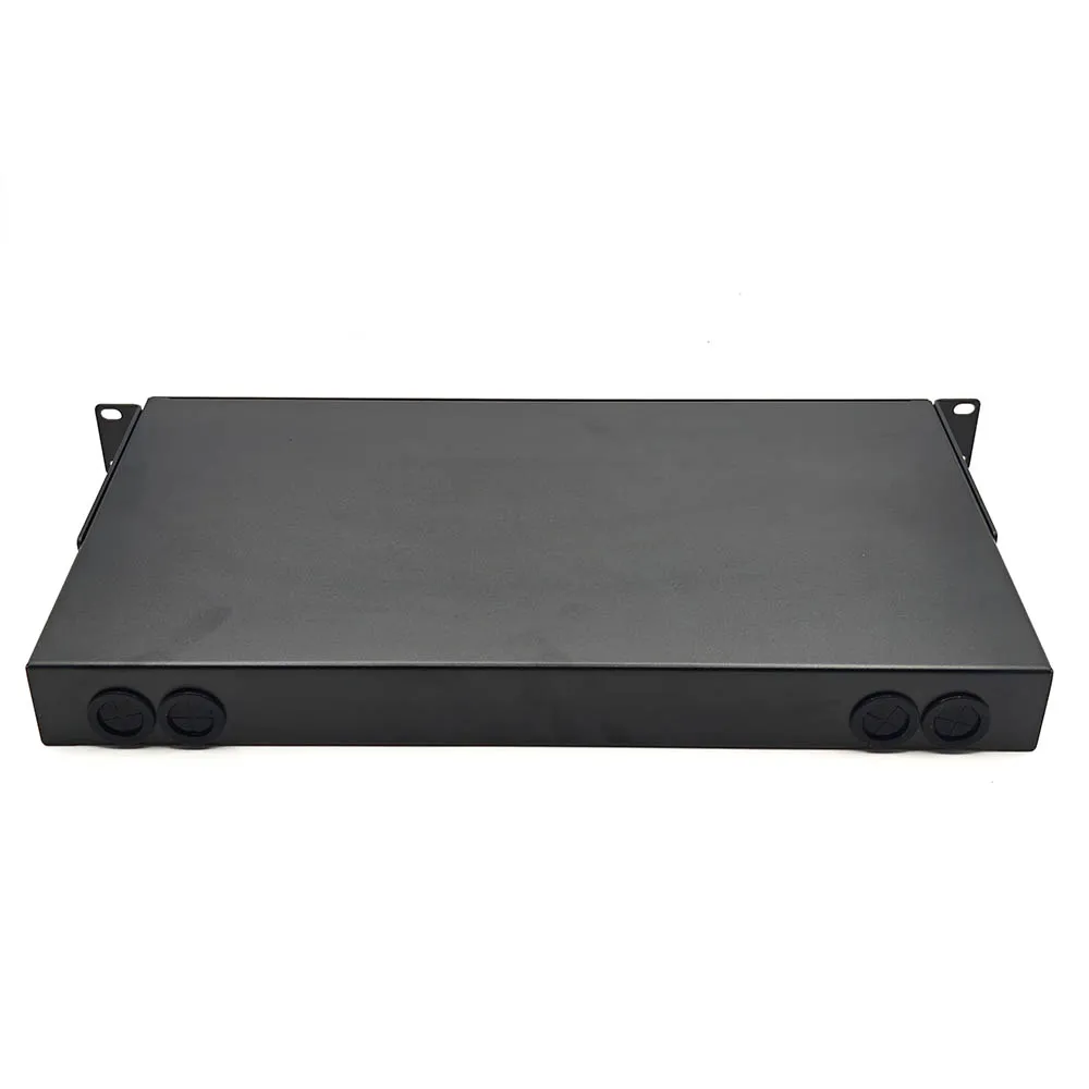6-Port Fiber Optic Adapter with 3x FC/UPC Pigtails And Couples + 3x E2000/UPC Pigtails And Couples Multimode 50/125