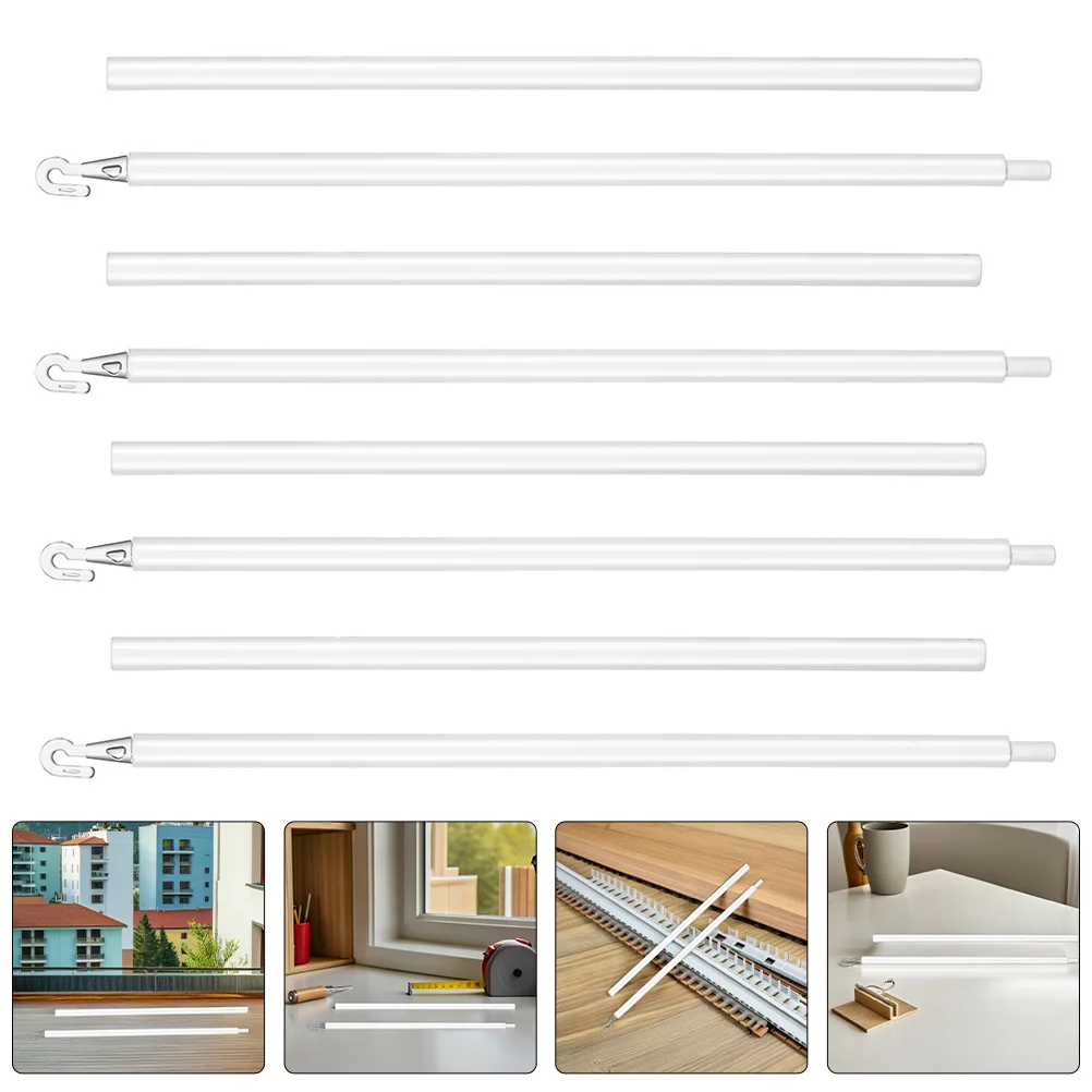 

4Sets Window Blind Opener Rod Replacement Plastic 24 Inch Vertical Blinds Stick Curtain Tilt Accessories Window Blind Wand