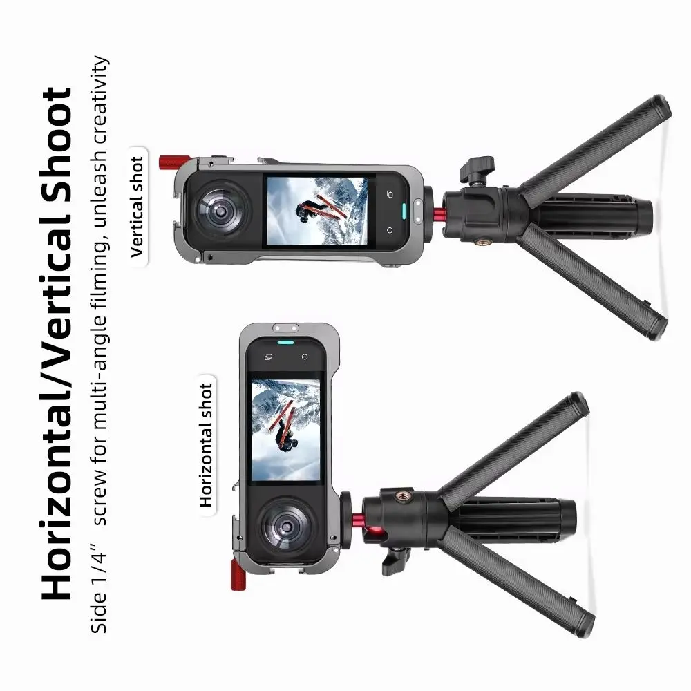 Suitable for Insta 360 X5 protective case X5 camera multifunctional expansion protection metal frame