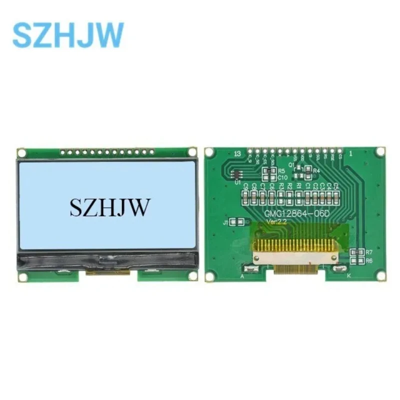 LCD12864 12864-06D 12864 LCD module  COG  with Chinese font dot matrix screen SPI interface for aduino stm raspberry pi