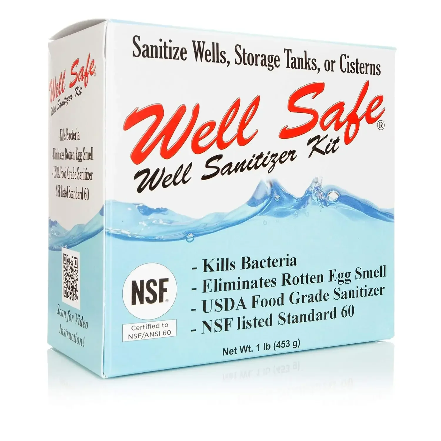 

Water Purification for Storage Tanks & Cisterns - Improves Well Water Smell and Taste - Easy to Use - USDA Food Grade