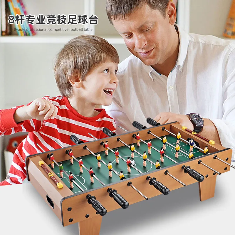 Children's Educational Table Football Toys, Wooden Board Games, Parent-child Double Battle Games, Football Table Boys Toys