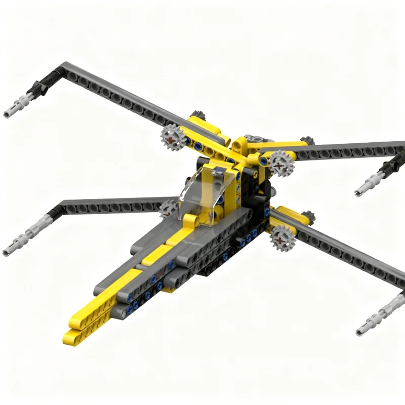 236pcs MOC X Wing Technical St - Art Craft Building ulasan dan harga