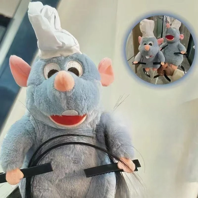 

Disney Ratatouille Hairband Doll Toys Cute Plush Doll Women Hair Decoration Girls Hairpin Funny Children Toys Holiday Gifts