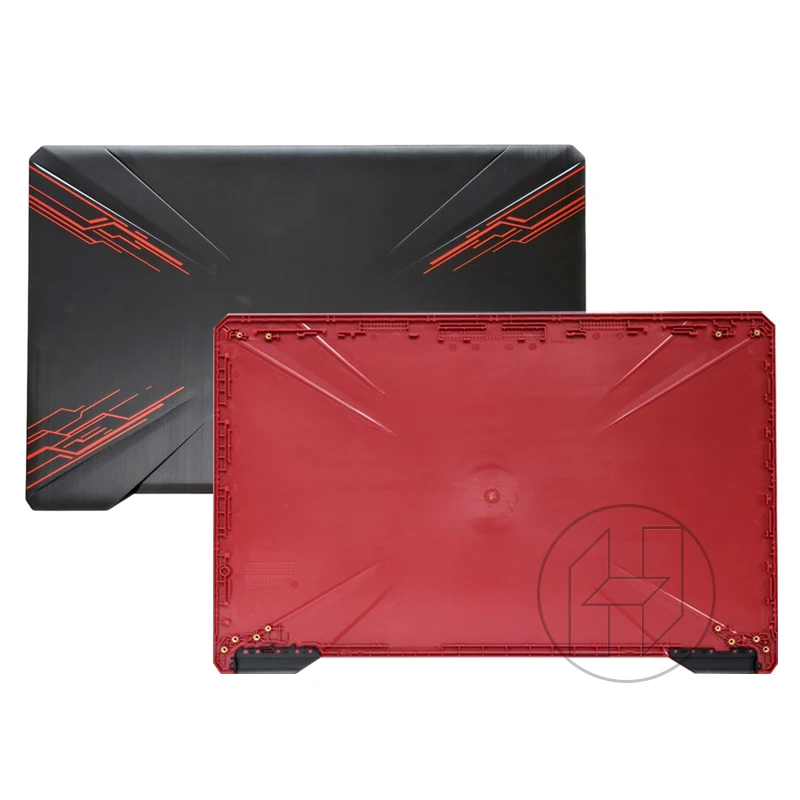 Black New For FX504 FX504G FX504GD FX504GE FX80 FX80G FX80GD LCD Screen Back Cover Front Bezel Hinges