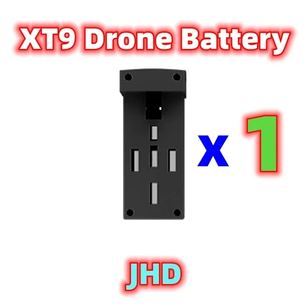 JHD XT9 bateria do drona oryginalna bateria LSRC XT9 część 3.7V 1800MAH bateria Lipo do XT9 Mini Drone Wholesaler