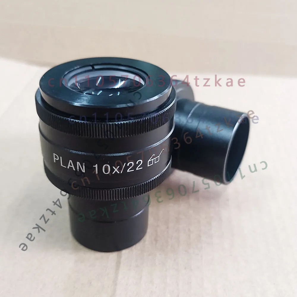 WF10X Plan Wide Field Eyepiece Diopter Adjustable Lens 30mm Mount for Stereo Microscope Observation Optical Accessory
