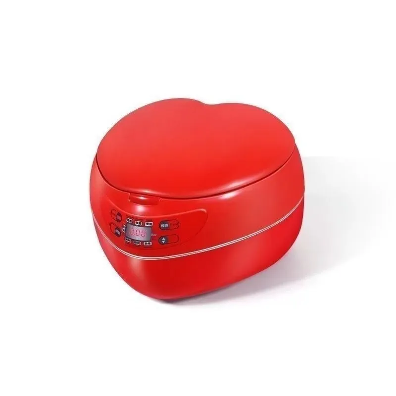 1.8L Heart-Shaped Rice Cooker 220V 300W Home Smart Rice Cooker For Porridge Cake Cooking