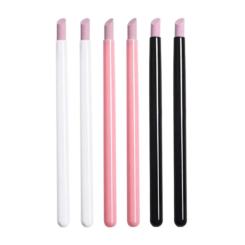 1/5PC Pen Nail Dead Skin Cuticle scissors Nails Art Manicure Stick Files Accessories Tools Quartz Grinding Remover UV Gel Polish