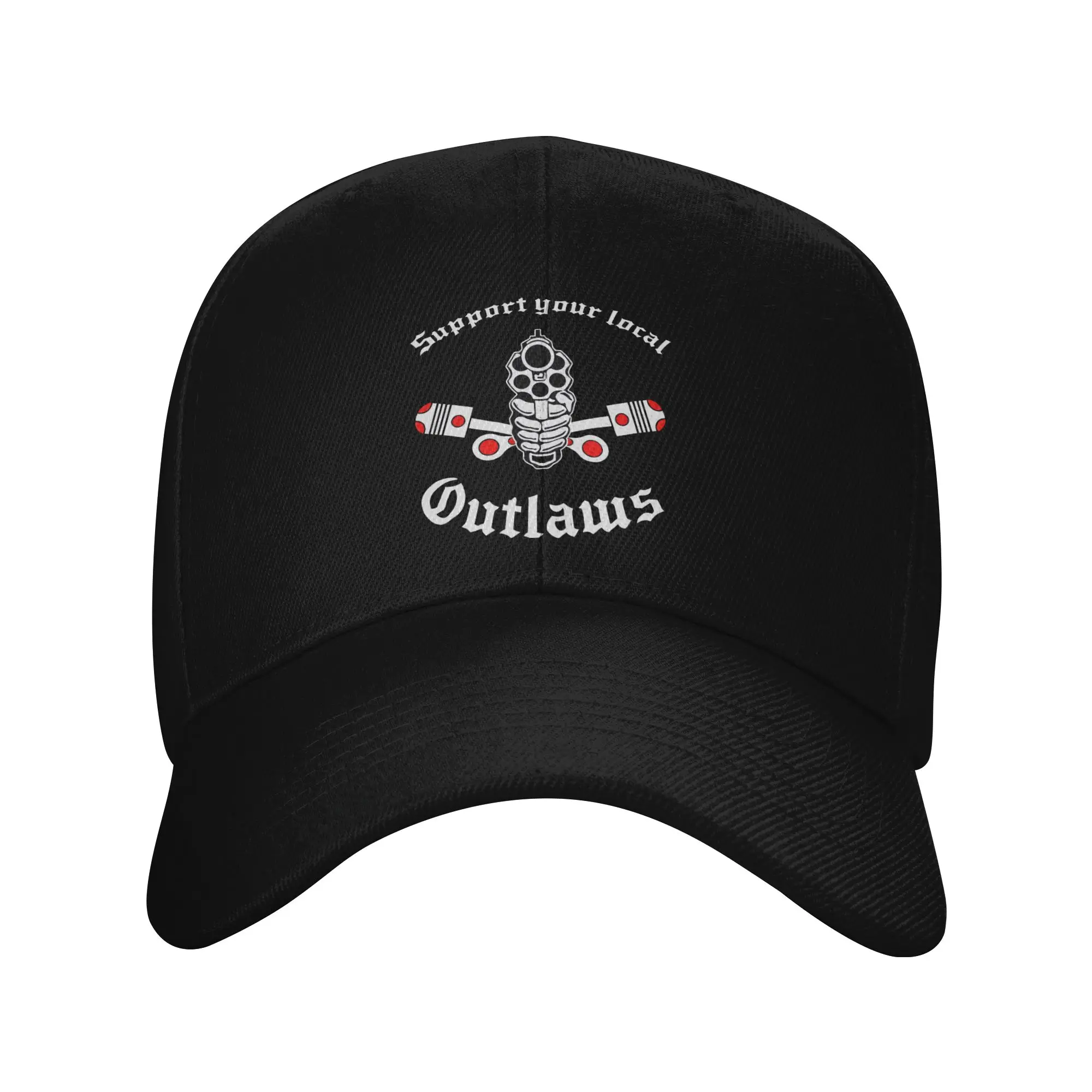 Outlaw mc Support Gift Halloween Day, Thanksgiving Trendy Baseball Cap Cycling Teenagers Baseball Cap