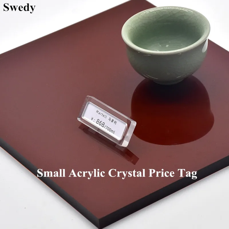 Акриловый держатель для знаков, 56x19 мм