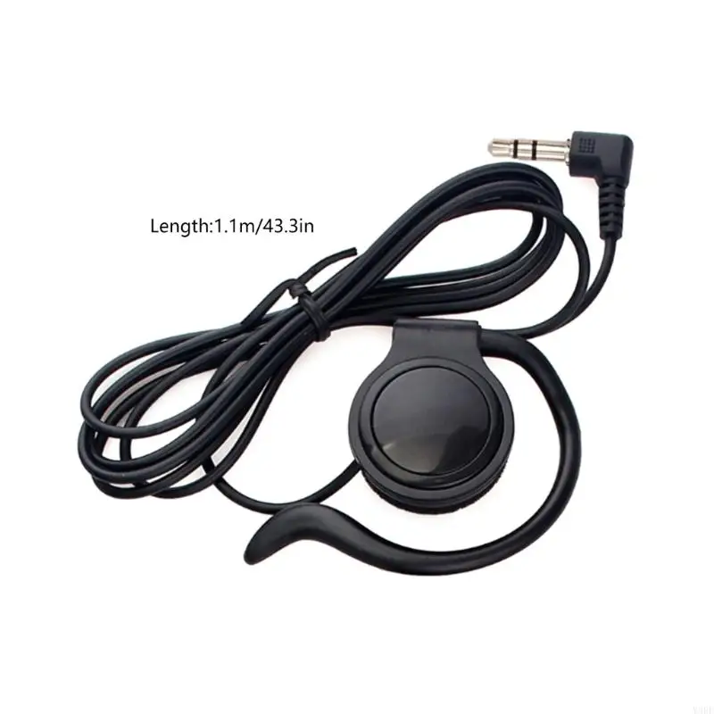 2025 NOWOŚĆ 3,5 mm Odsłuchaj tylko słuchawek słuchawki G-Shape Soft Hook słuchawkowy