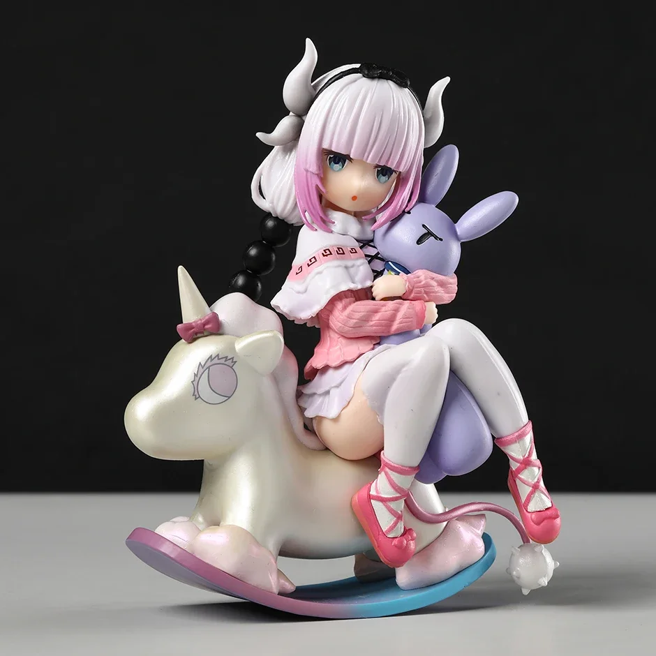 Miss Kobayashi's Dragon Maid Kanna PVC Figurine Collectible Model Figure Anime Toy