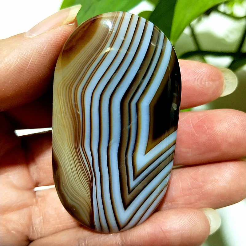 Pierre naturelle sardonyx, agate grise, méditation, sorcellerie, énergie mentale, guérison, cristal Feng Shui, décorations de chambre