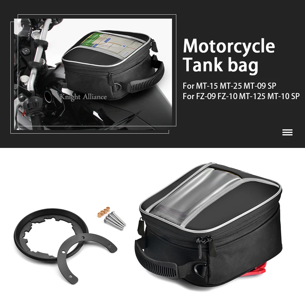 

Fuel Tank Bag Luggage For YAMAHA MT15 MT25 MT03 MT09 SP FZ-09 MT10 SP FZ-10 Motorcycle Navigation Racing Bag