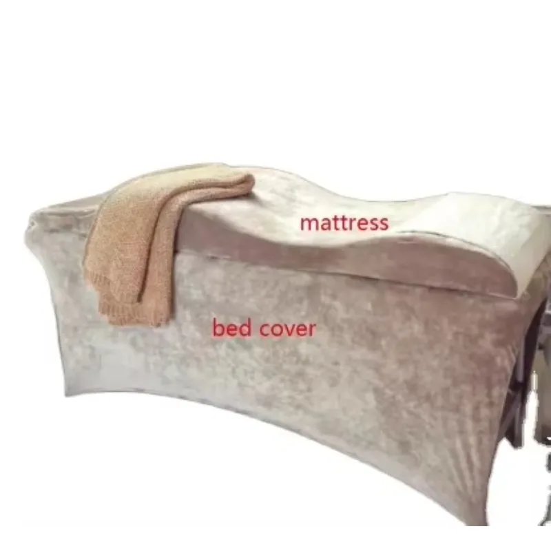 Design Beauty Massage Mattress Spa Salon Facial Bed Hot Sell Curve Lash Bed Memory Foam Regular Foam
