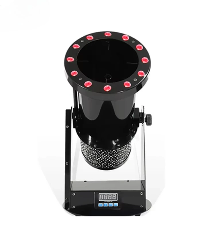 

Electric RGB LED Confetti Cannon Blower Machine DMX Stage Effect Light for Weddings and Nightclubs Party Supplies