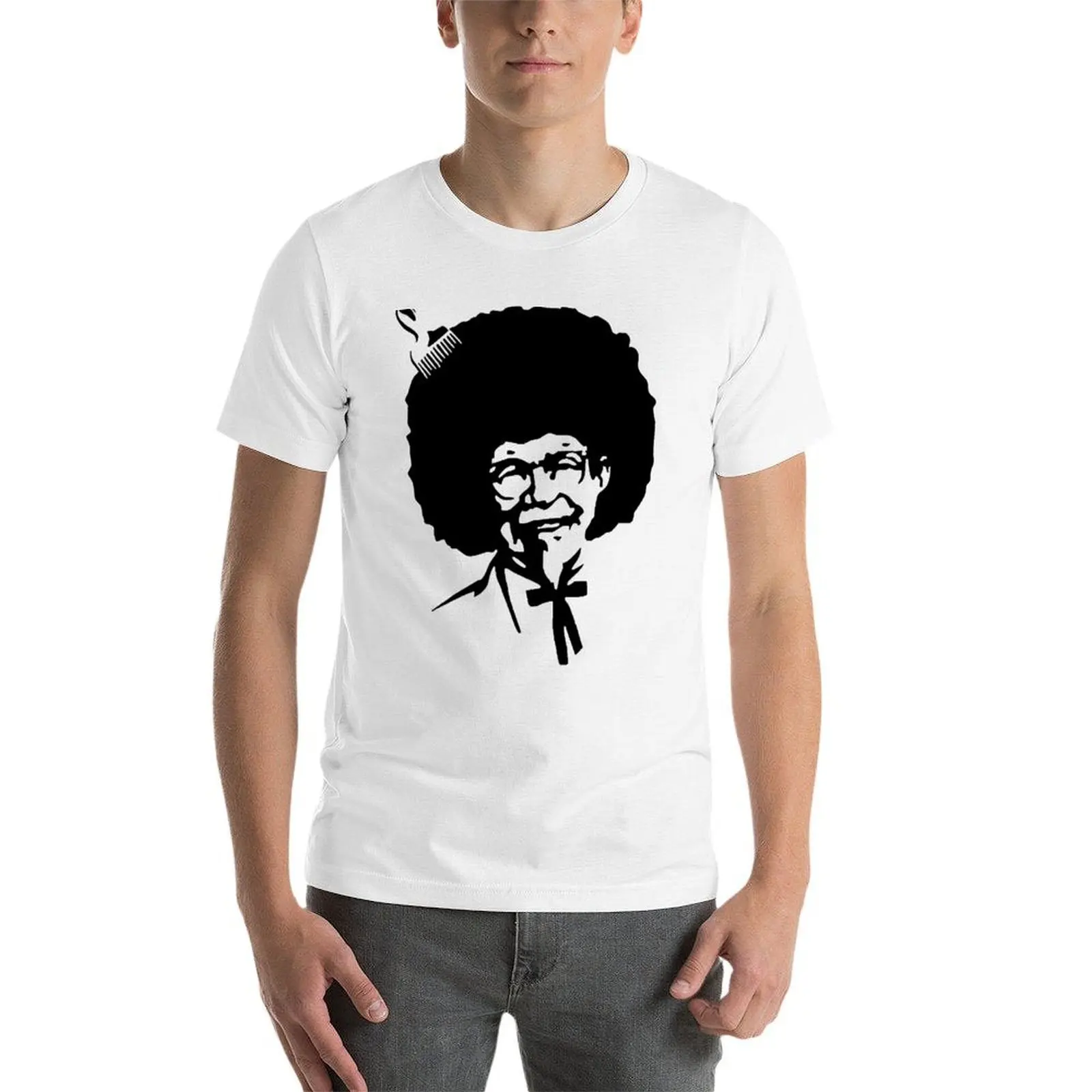 تي شيرت رجالي تي شيرت أفرو للرجال تي شيرت جرافيك تي شيرت صيفي للرجال قمصان KFC جرافيك #3