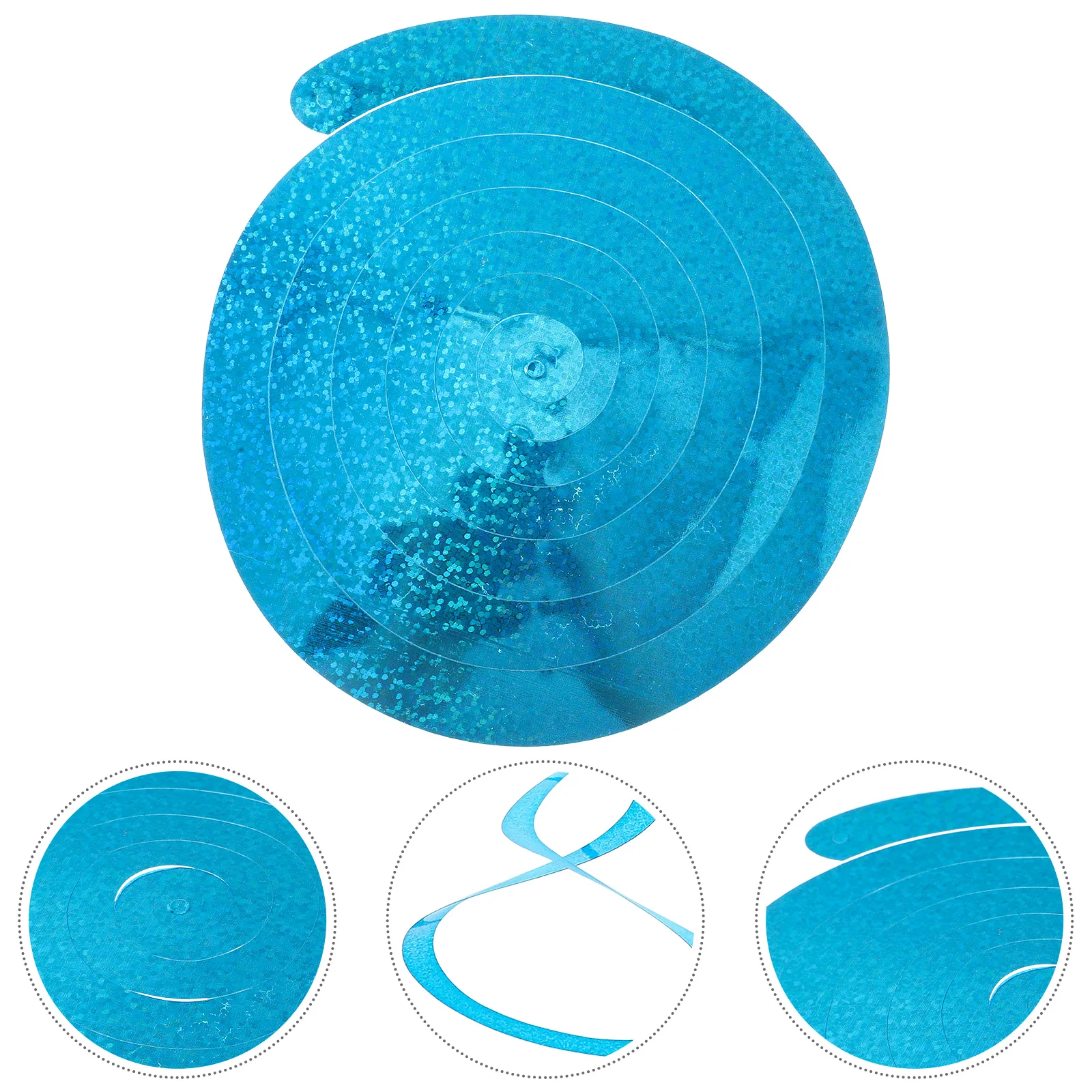 

30pcs Spiral Plastic Ornament Curling Hanging Decorations Party Supplies Pvc Pendant Wedding Christmas Halloween Decoration