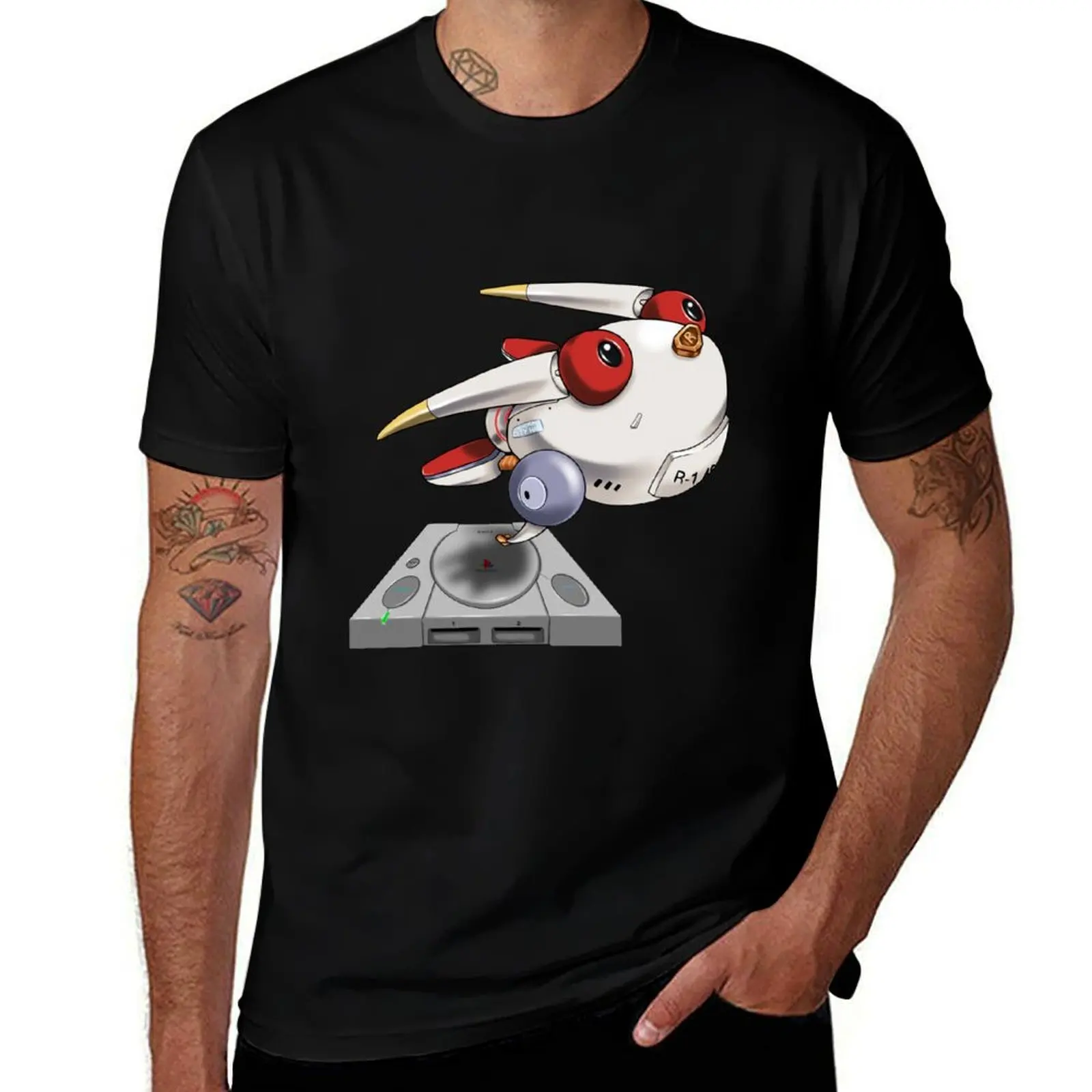 

Jumping Flash! Go! T-Shirt cotton tshirt 100% t shirts for man graphic tees graphic t shirts for man T-Shirt