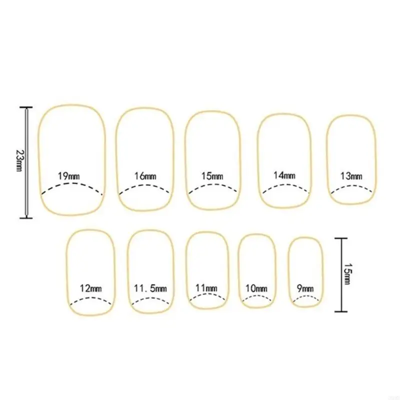 

G99E 24Pcs French Tip Press On Short With 3D Bows Flower Design For Women