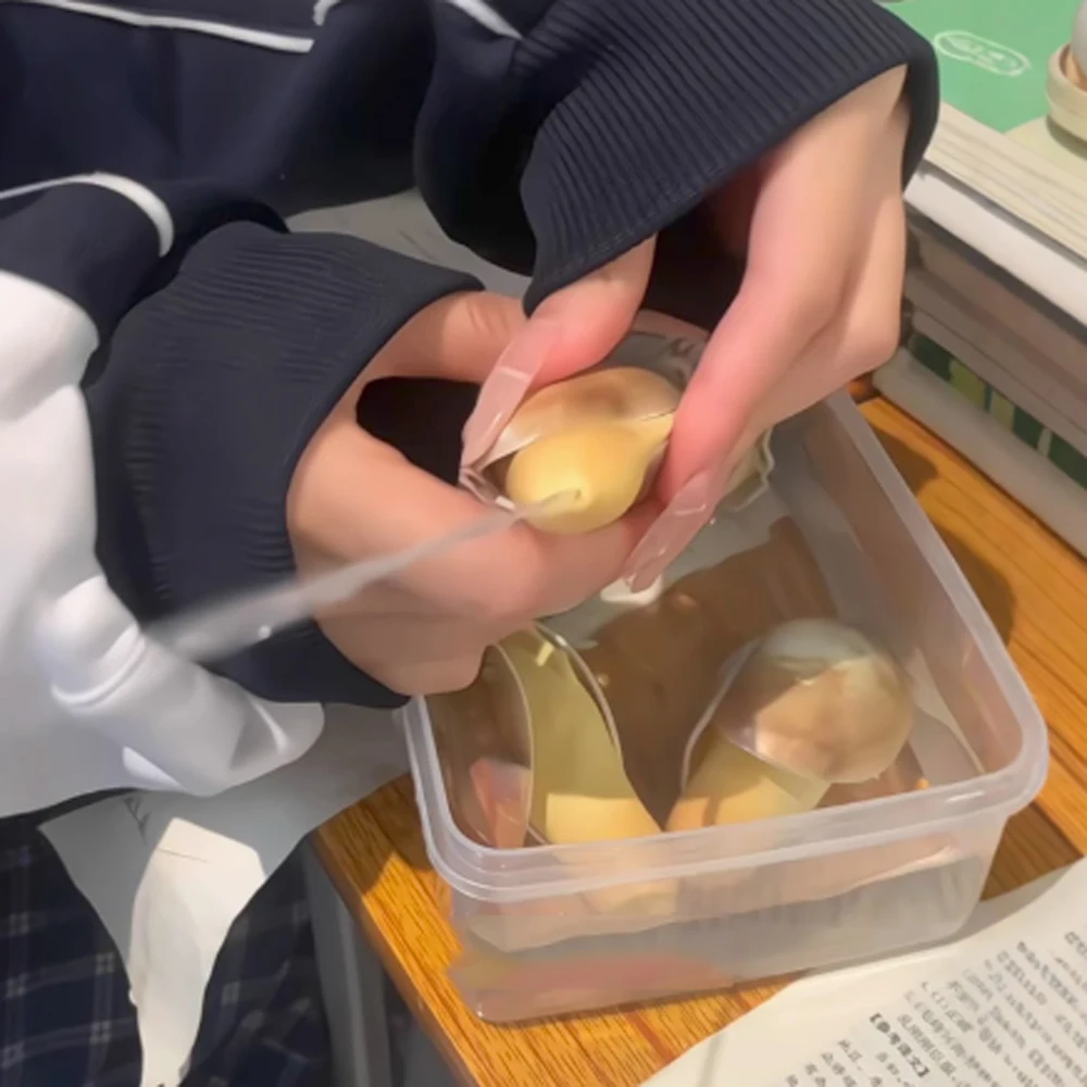 الرش رذاذ مقلد الجيودوك لعبة الماء الصحافة يده المأكولات البحرية أذن البحر رذاذ الماء اللعب لطيف البلاستيك لعبة رذاذ الماء