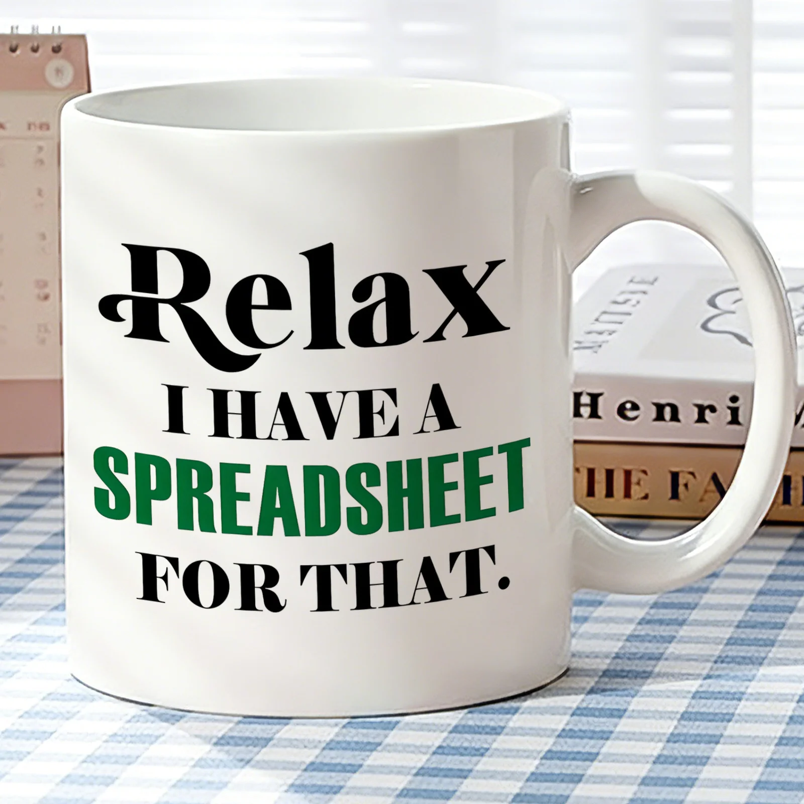 1 Fun Spreadsheet Mug 