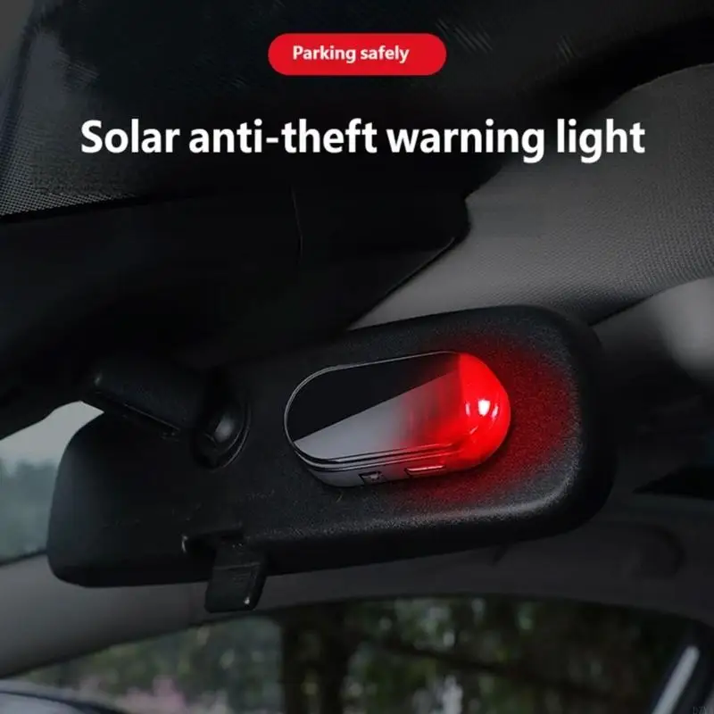 Flashing LED Vehicle Interior Accent Light with Simulated Warning for Dashboard, Console, or Door-Trim Decor D7YA