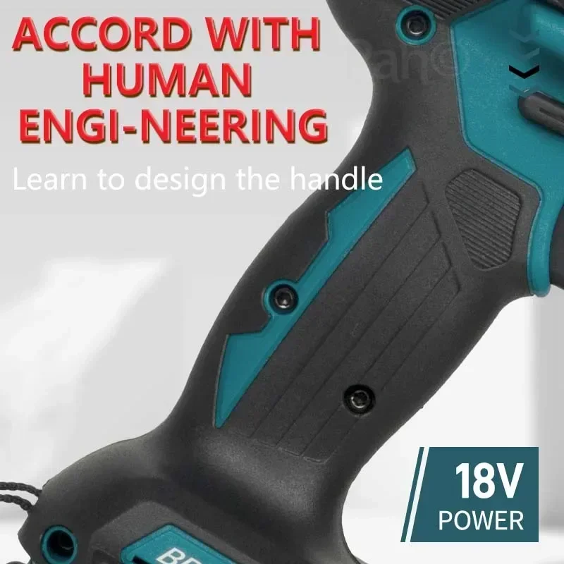 Makita DDF487 10mm brushless 18V lithium rechargeable impact drill, household hand drill, high torque electric screwdriver view 3