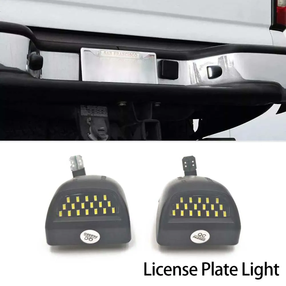 

Led Car License Number Plate Light Lamp Tail Lights For Chevrolet Avalanche 1500 Suburban 1500HD 2500HD 3500 Tahoe Traverse