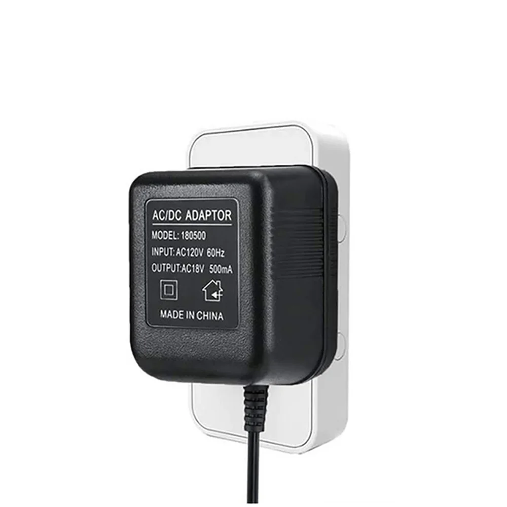 US EU Plug 18V AC Transformer Charger for Wifi Wireless Doorbell Camera Power Adapter IP Video Intercom Ring 110V-240V