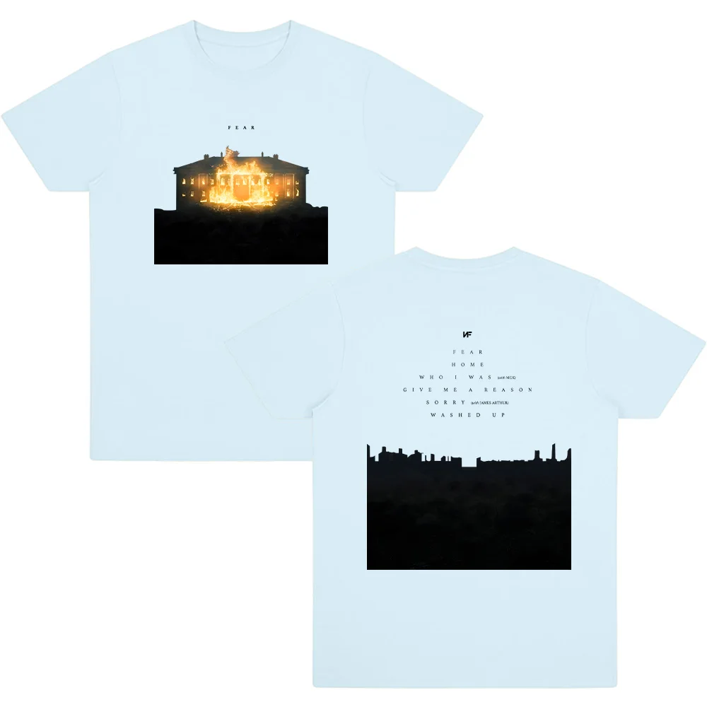 

NF Fear New Album Graphic T Shirts Men Women Cotton T-shirts Casual Short Sleeve Harajuku Cotton Comfortable T-shirt Streetwear