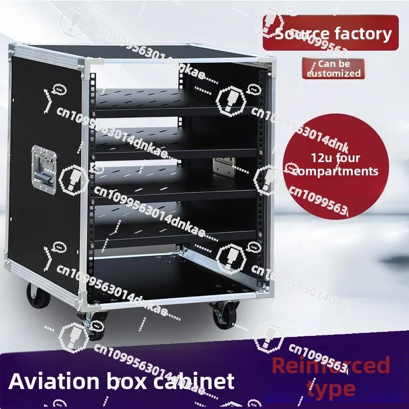 10U خزانة مكبر كهربائي للمنزل 16UKTV جراب هواء سينما KTV في الهواء الطلق الزفاف متعدد الوظائف 12U الهيكل الرف