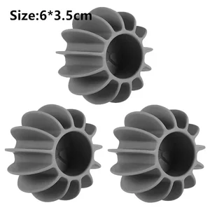 قابلة لإعادة الاستخدام غسيل الكرة إزالة الشعر الأليفة مزيل الشعر غسالة القط خدش أداة تنظيف الملابس الكرة أفضل 8 كرات مبيعا للضفائر - رقم 1