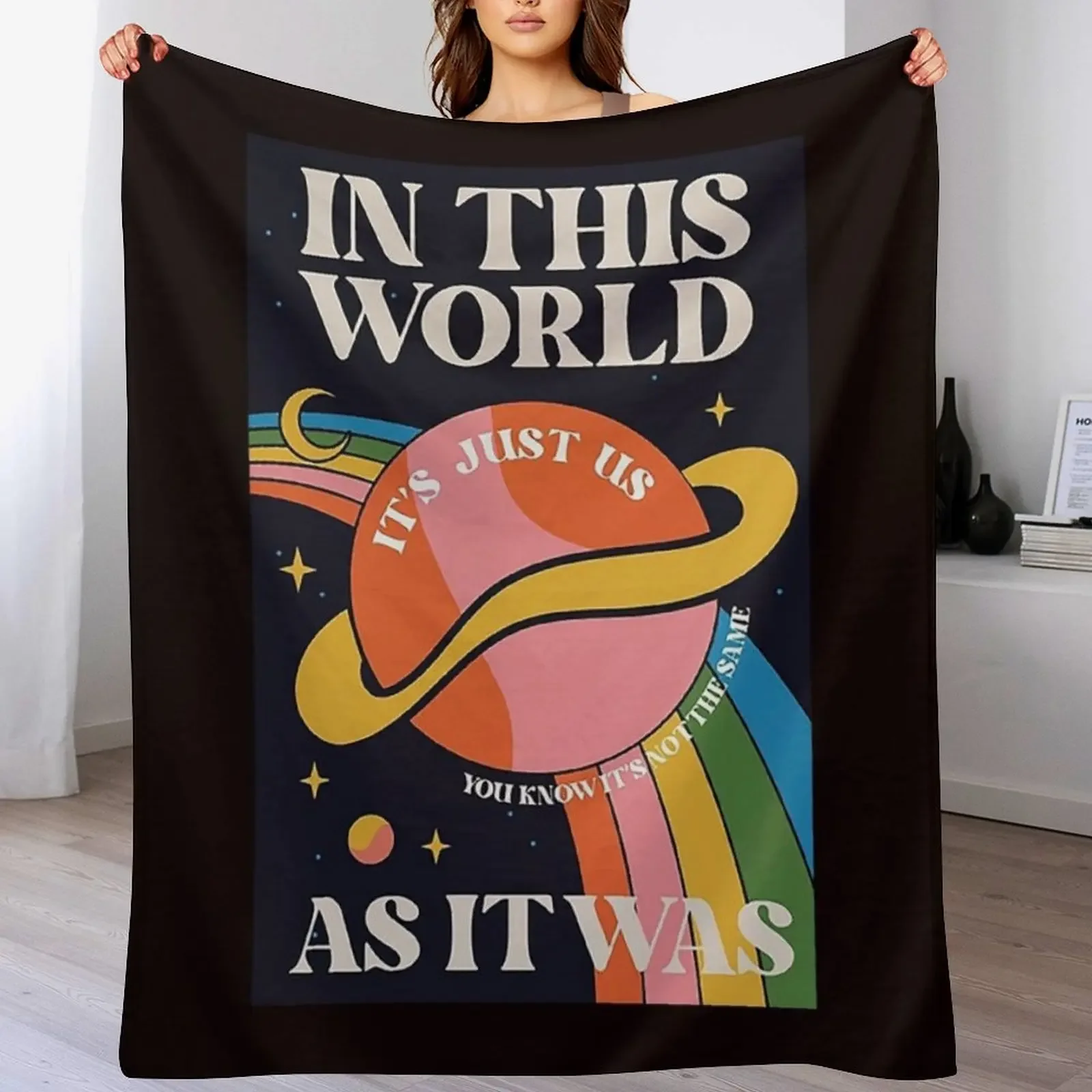 

was album the world Throw Blanket Year Round Soft Comfortable Blanket for Home