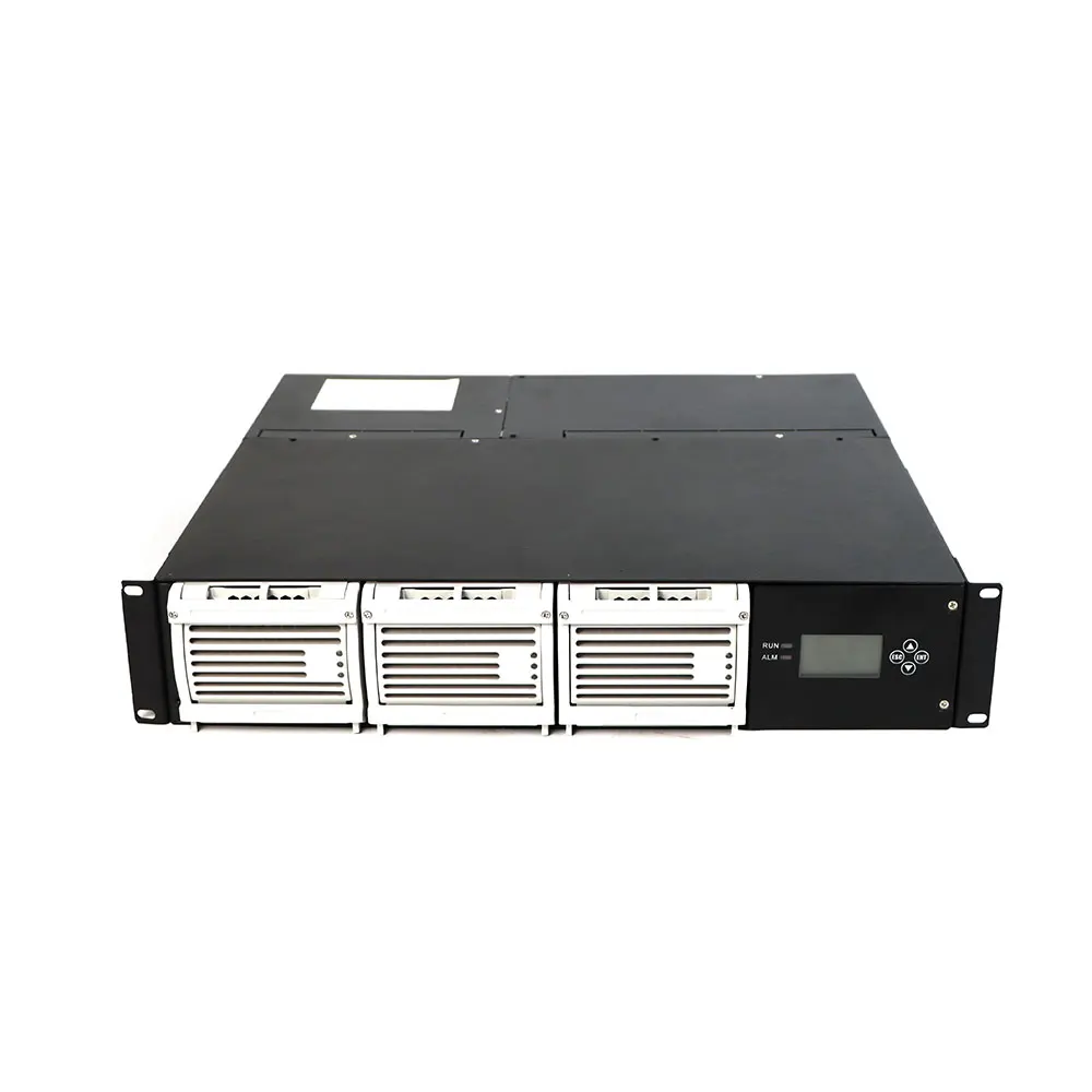 19 Inch 2U Embedded DC Power Supply System Hot Sales Single Phase 220Vac To 48Vdc Rectifier System 150A Power Supply Rectifier