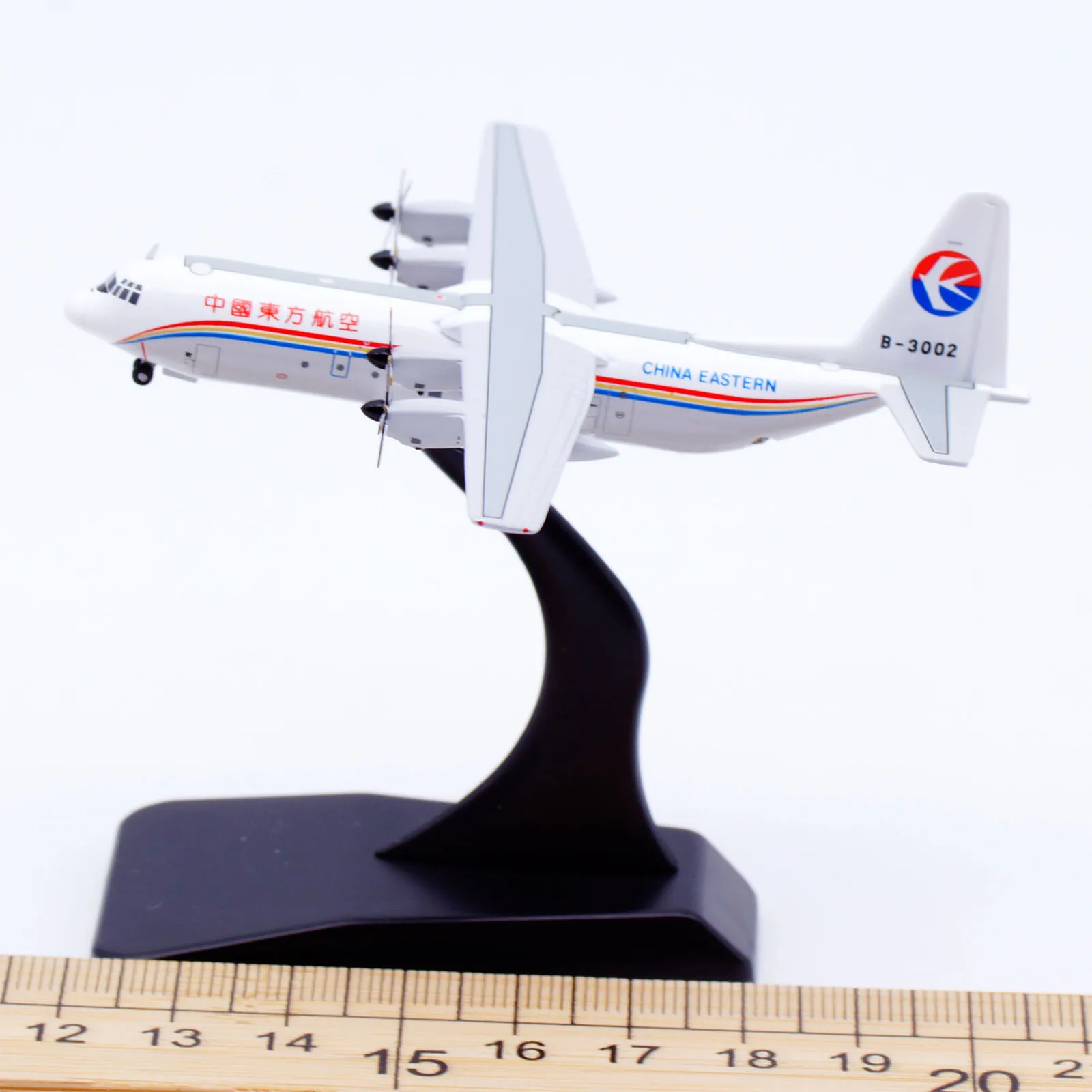 XX40113 Alloy Collectible Plane Gift JC Wings 1:400 China Eastern Airlines Lockheed L-100-30 Diecast Aircraft Model B-3002