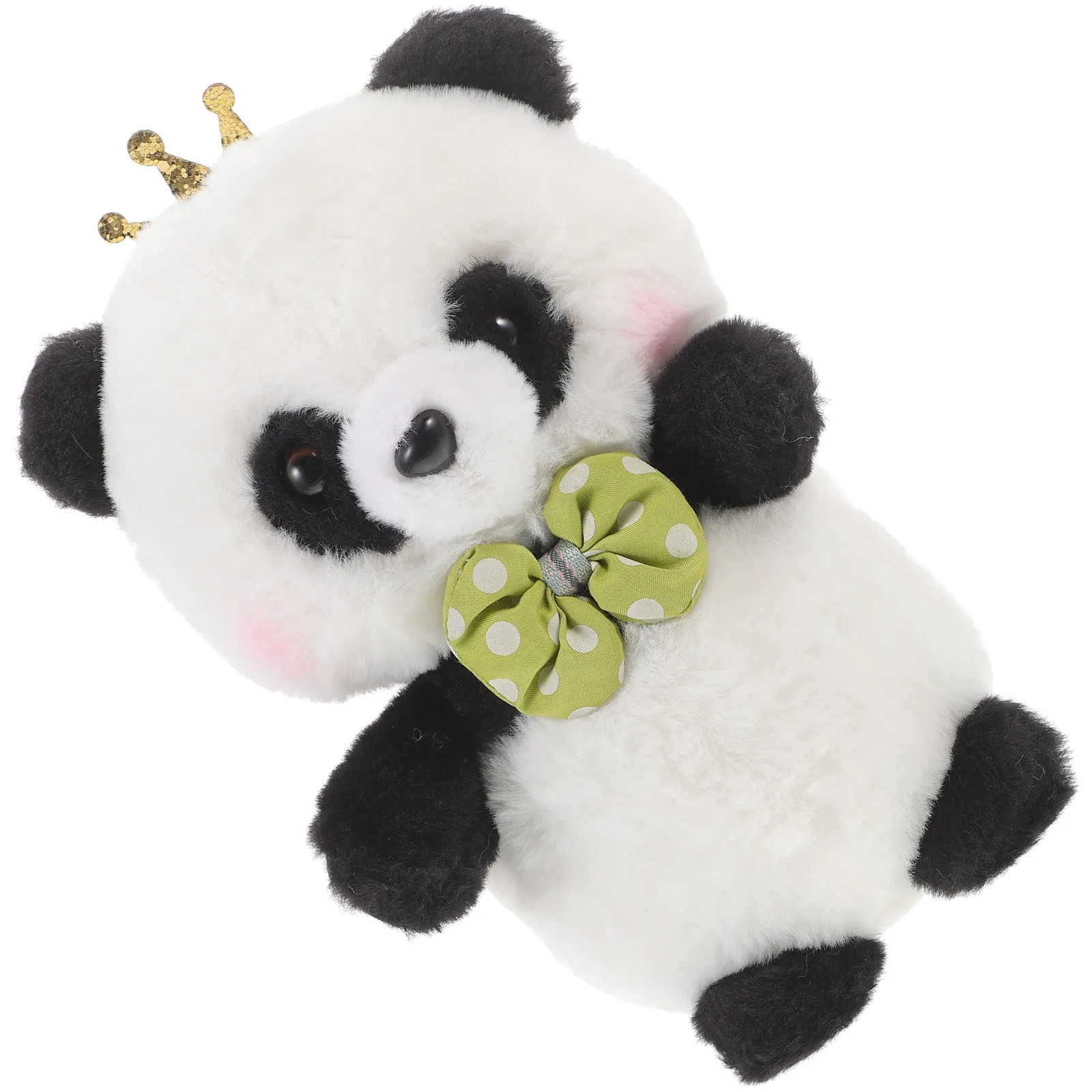 

Adorable Cartoon Panda Stuffed Animal Lovely Cuddly Decorative Wear-Resistant Household Animal Bedroom Plaything for Children