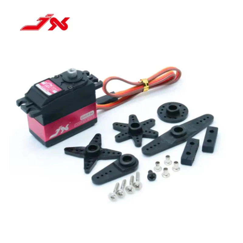 JX RC Servo PDI-6113MG 13KG 0.103sec Alto Torque Metal Gear Coreless Padrão Servo Digital para Peças de Avião RC