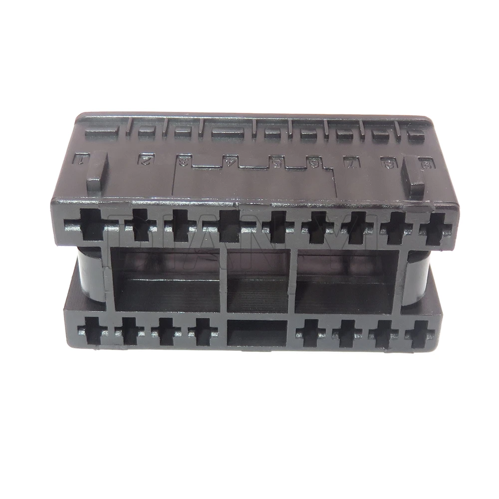 1 Juego de conectores sin sellado de Cable automático de 17 vías con enchufe compuesto de faro de coche 1J0972999 para VW