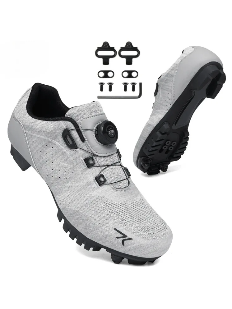 AliExpress Other Cycling Shoes Men Breathable MTB Cleat Shoes Self-Locking Racing Road Bike SPD Shoes Lightweight Bicycle Sneakers Large Size 49